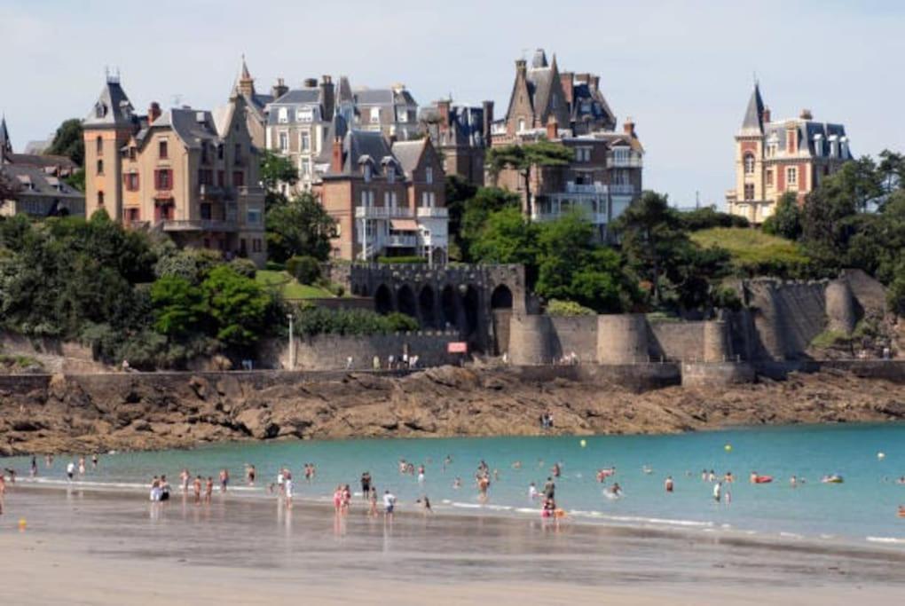 Dinard : Loft De 175 M² - A 150 M De La Plage Extérieur photo